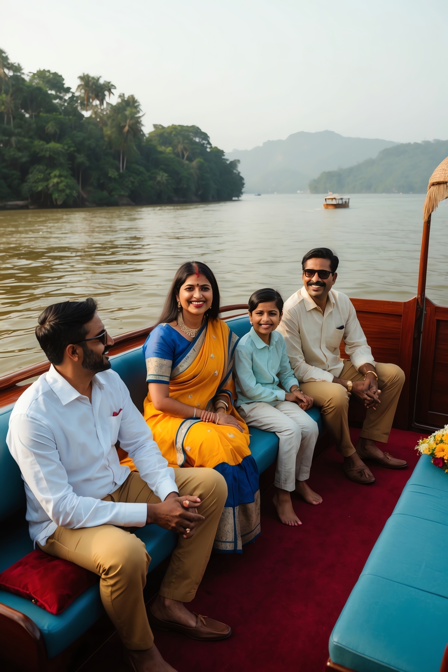 premium houseboat in Alleppey